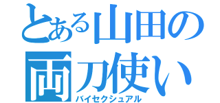 とある山田の両刀使い（バイセクシュアル）