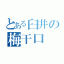 とある臼井の梅干口（）