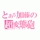 とある加藤の超変態砲（エーロガン）