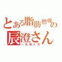 とある脂肪燃焼の辰澄さん（一天胖５斤）