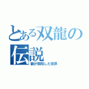 とある双龍の伝説（龍が飛翔した世界）