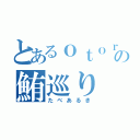 とあるｏｔｏｒｏの鮪巡り（たべあるき）