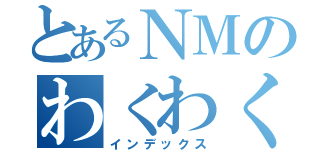 とあるＮＭのわくわく（インデックス）