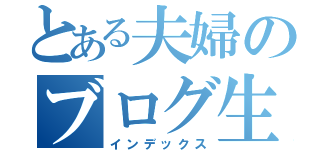 とある夫婦のブログ生活（インデックス）