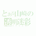 とある山崎の透明迷彩（ステルス）