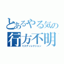 とあるやる気の行方不明（ミスディレクション）