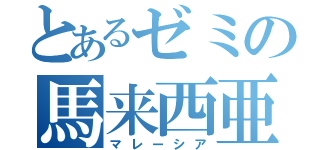 とあるゼミの馬来西亜旅行（マレーシア）