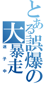 とある誤爆の大暴走Ⅱ（迷子中）