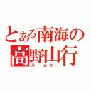 とある南海の高野山行（ズームカー）