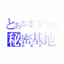 とあるオタクの秘密基地（秋葉原）