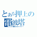 とある押上の電波塔（東京スカイツリー）