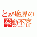 とある魔界の挙動不審（オレンジボーイ）