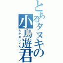 とあるタヌキの小鳥遊君（たかなしくん）