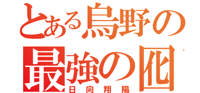 とある烏野の最強の囮（日向翔陽）