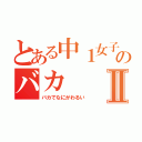 とある中１女子のバカⅡ（バカでなにがわるい）