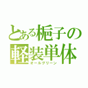 とある梔子の軽装単体（オールグリーン）