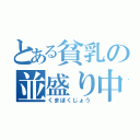 とある貧乳の並盛り中学校（くまぼくじょう）