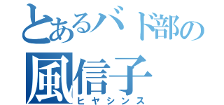 とあるバド部の風信子（ヒヤシンス）