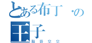 とある布丁·の王子（脑袋空空）