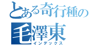 とある奇行種の毛澤東（インデックス）