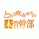 とある吹奏楽部の木管幹部（セクションリーダー）