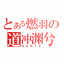 とある燃羽の道冲渊兮（ＧＡＮＴＺ）