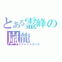 とある霊峰の嵐龍（アマツマガツチ）