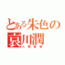 とある朱色の哀川潤（人類最強）