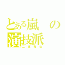 とある嵐の演技派（二宮和也）