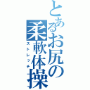 とあるお尻の柔軟体操（ストレッチ）