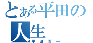 とある平田の人生（平田晋一）