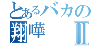 とあるバカの翔嘩Ⅱ（）