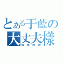 とある于藍の大丈夫樣（特殊的歌）