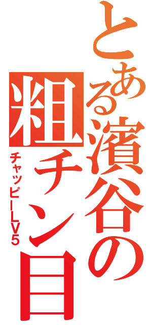 とある濱谷の粗チン目録（チャッピーＬＶ５）