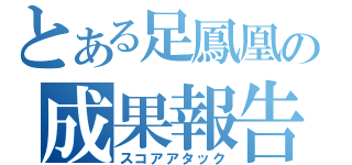 とある足鳳凰の成果報告（スコアアタック）