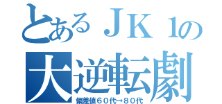 とあるＪＫ１の大逆転劇（偏差値６０代→８０代）