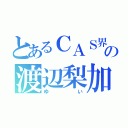 とあるＣＡＳ界の渡辺梨加（ゆい）