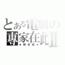 とある電腦の專家在此Ⅱ（★靜音瘋★）