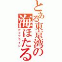 とある東京湾の海ほたる（アクアライン）