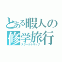 とある暇人の修学旅行（スクールトリップ）