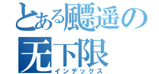 とある飃遥の无下限（インデックス）