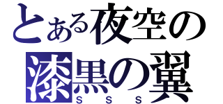 とある夜空の漆黒の翼（ＳＳＳ）