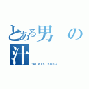 とある男の汁（ＣＡＬＰＩＳ ＳＯＤＡ）