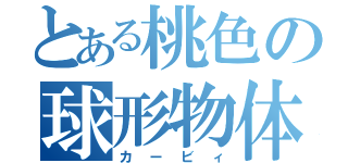 とある桃色の球形物体（カービィ）