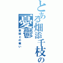 とある畑添千枝の憂鬱（悪誠との戦い）