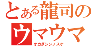 とある龍司のウマウマ（オカダシンノスケ）