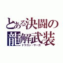 とある決闘の龍解武装（ドラゴン・サーガ）