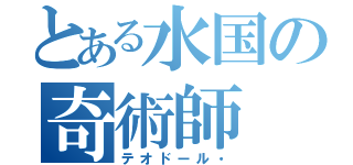 とある水国の奇術師（テオドール・）