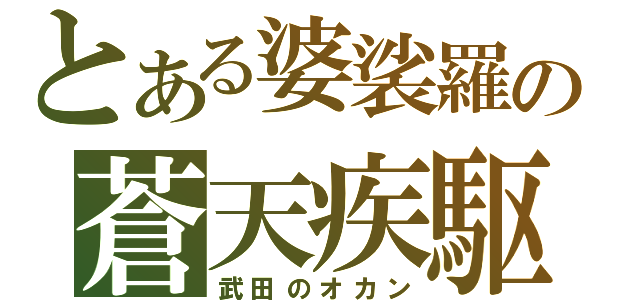 とある婆裟羅の蒼天疾駆（武田のオカン）