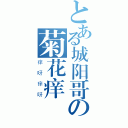 とある城阳哥の菊花痒（痒呀痒呀）